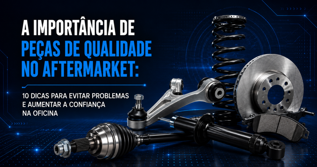 peças automotivas de qualidade aftermarket automotivo reposição automotiva peças de reposição automotiva qualidade no aftermarket segurança veicular desempenho do veículo manutenção preventiva oficina mecânica mercado de autopeças peças para suspensão peças para direção peças para freios peças para motor durabilidade de componentes automotivos compatibilidade de peças automotivas retrabalho na oficina