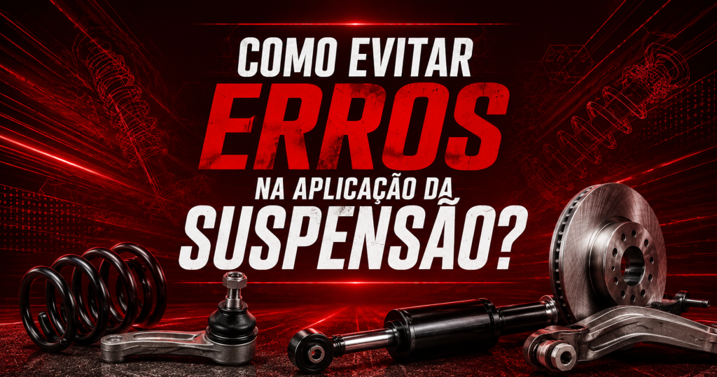 aplicação da suspensão, manutenção da suspensão, pivô de suspensão, bandeja de suspensão, bieleta, suspensão automotiva, direção e suspensão, desgaste prematuro, alinhamento veicular, reparação automotiva, peças de suspensão, DLZ suspensão, segurança automotiva.