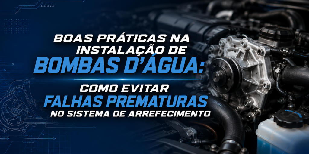 bomba d'água, instalação da bomba d'água, sistema de arrefecimento, manutenção automotiva, líquido de arrefecimento, superaquecimento do motor, troca da bomba d'água, arrefecimento automotivo, peças para motor, manutenção preventiva, oficina mecânica, Drivetec, aftermarket automotivo.