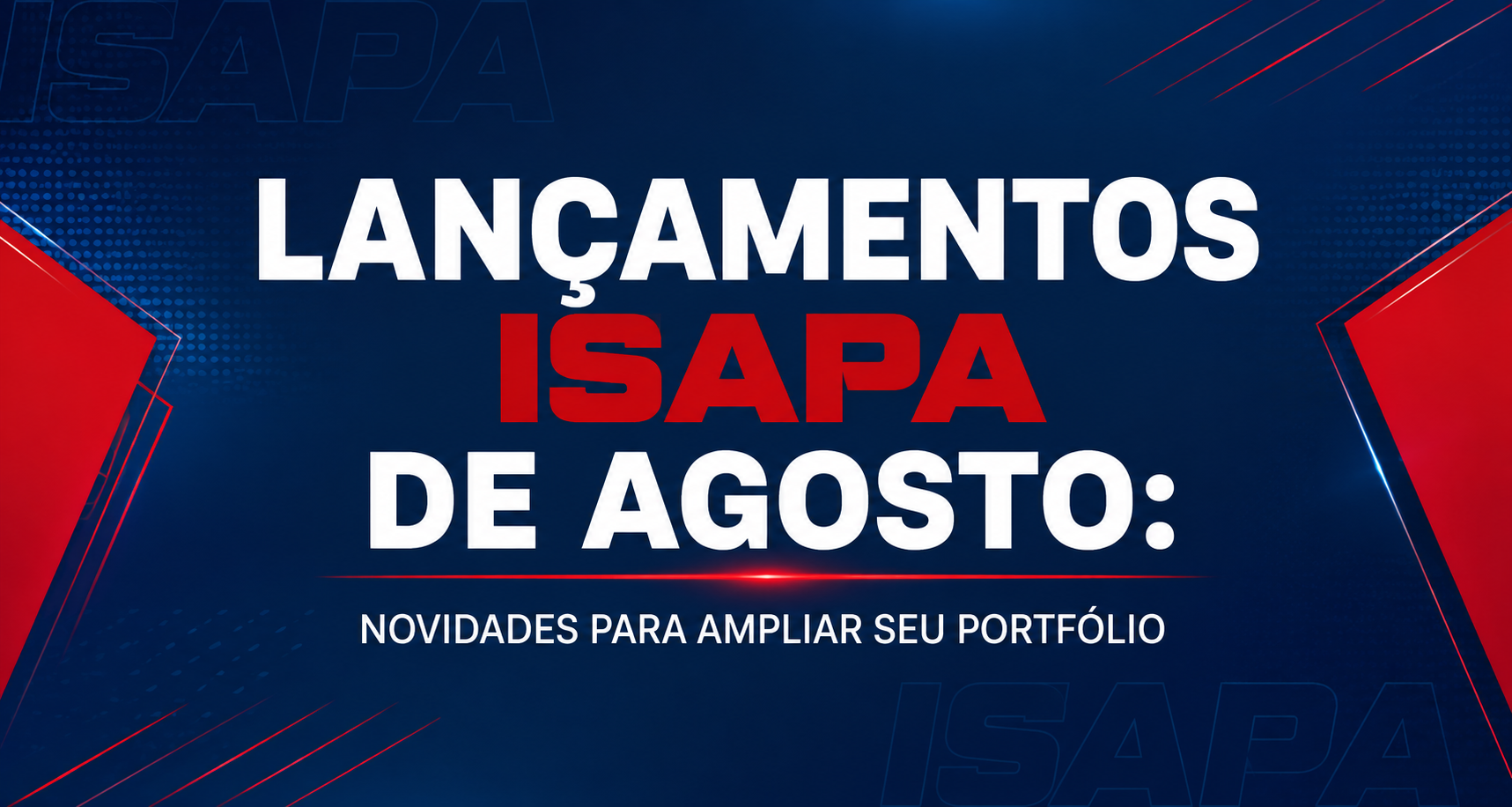 lançamentos ISAPA, lançamentos autopeças, ISAPA Auto, Allen, Frontier, ROC, Drivetec, DLZ, peças automotivas, aftermarket automotivo, reposição automotiva, portfólio de autopeças, distribuidor de autopeças, lojista de autopeças.