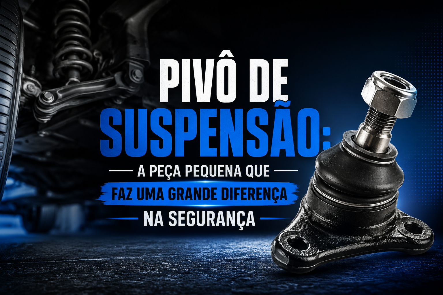 pivô de suspensão, pivô Allen, suspensão automotiva, desgaste de pivô, manutenção da suspensão, segurança automotiva, pivô S10, pivô Trailblazer, pivô C3, pivô Punto, pivô Linea, pivô RAV4, componentes de suspensão, aftermarket automotivo, reposição automotiva.