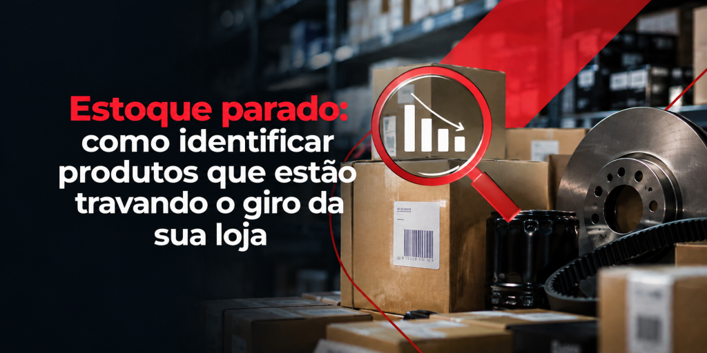 estoque parado, giro de estoque, gestão de estoque, estoque de autopeças, loja de autopeças, distribuidor de autopeças, gestão de estoque automotivo, giro de produtos, mix de autopeças, mercado de reposição, Portal ISAPA, ISAPA Auto